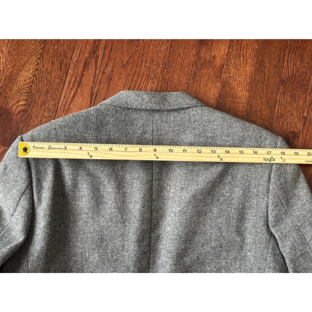 J.Crew Ludlow Jacket 40R Grey Yorkshire Tweed Wool Blazer Moon Woven in England